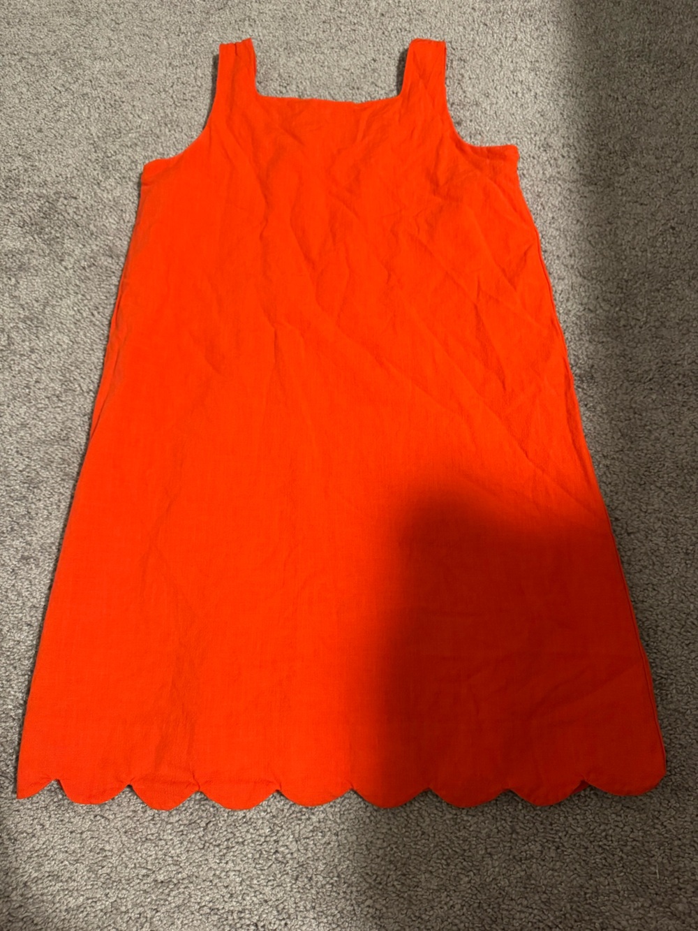 kate spade Bright Red-Orange Mini Shift Dress